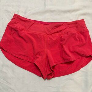 Lululemon Speed Up Low-rise Lined Shorts